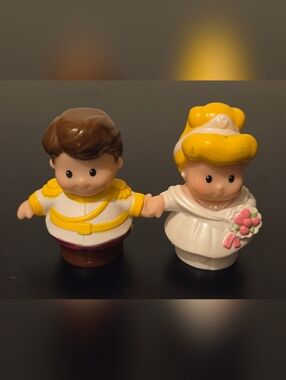 Little People Prince Charming & Bride Cinderella